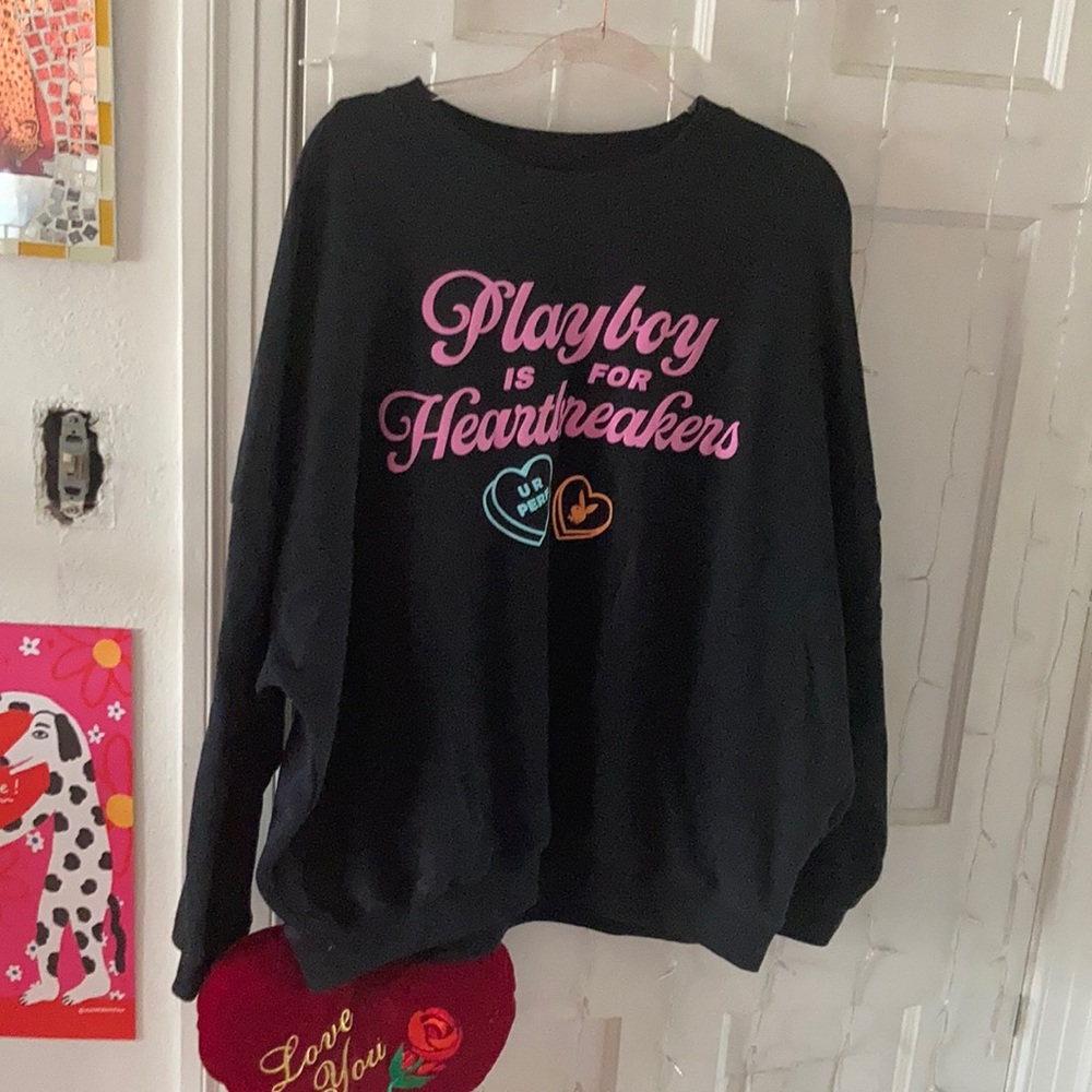 Playboy by pacsun vday sweetheart crewneck
